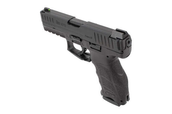 H&K VP-9 9mm pistol features a hi viz front sight